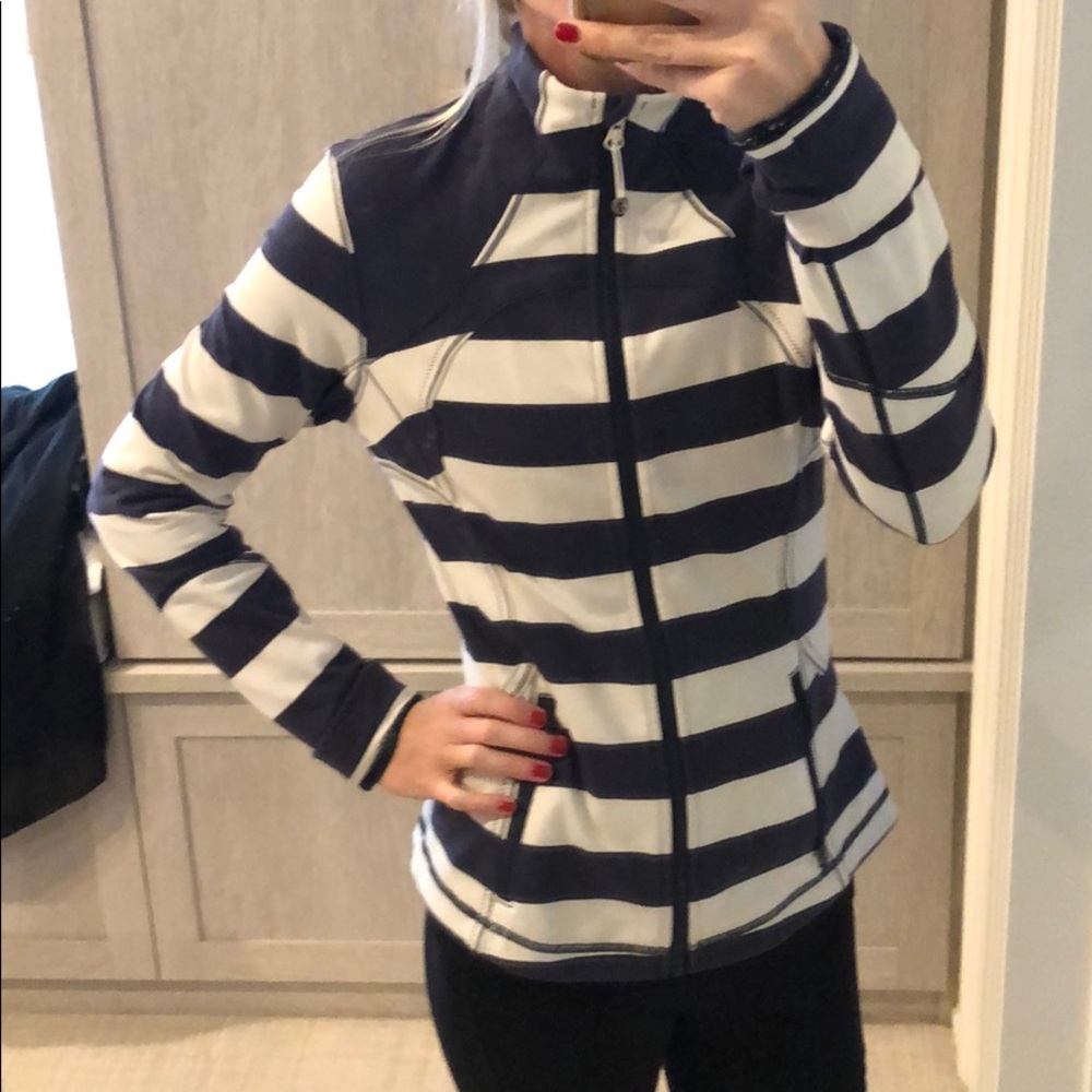 Lululemon striped define jacket